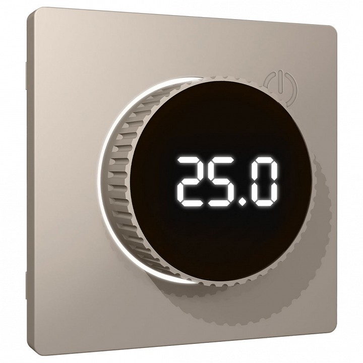 Накладка для терморегулятора электромеханического для теплого пола Ambrella Volt ALFA AP3658