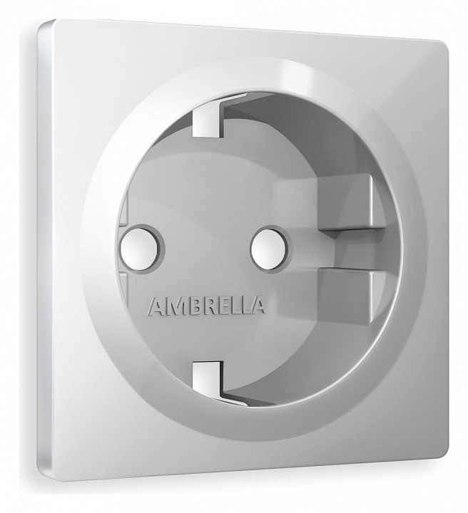 Накладка для розетки с заземлением Ambrella Volt Quant AP4060
