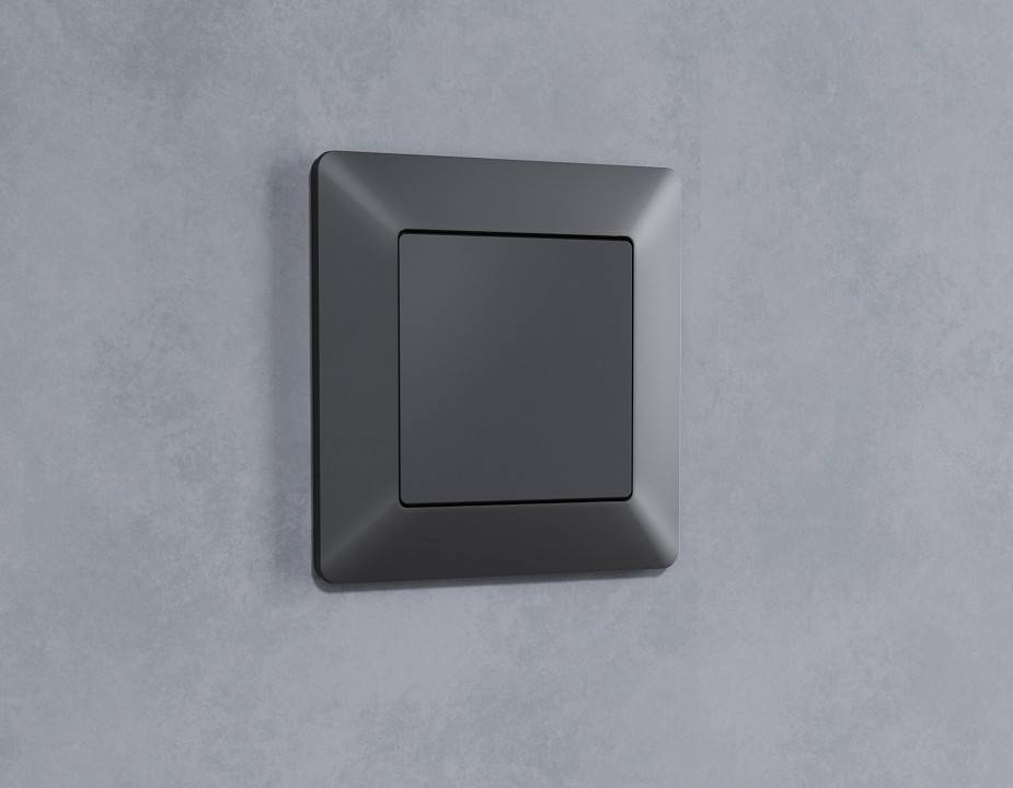 Заглушка для поста с рамкой Ambrella Volt Quant AP9160