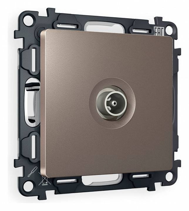 ТВ-розетка оконечная без рамки Ambrella Volt Quant MA643010