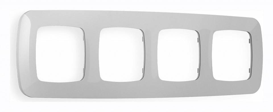 Рамка на 4 поста Ambrella Volt Ecta OF140404