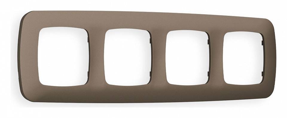 Рамка на 4 поста Ambrella Volt Ecta OF140634