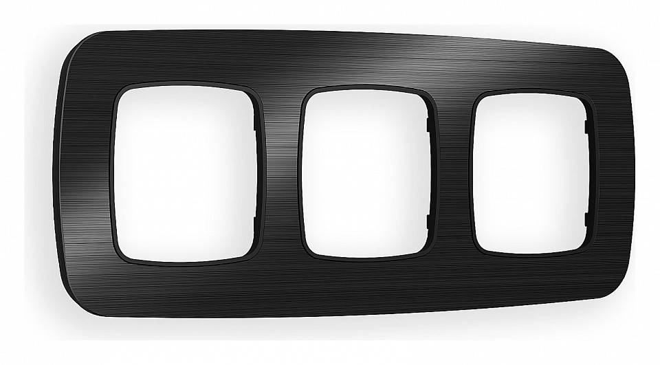 Рамка на 3 поста Ambrella Volt Radian Металл OF580503