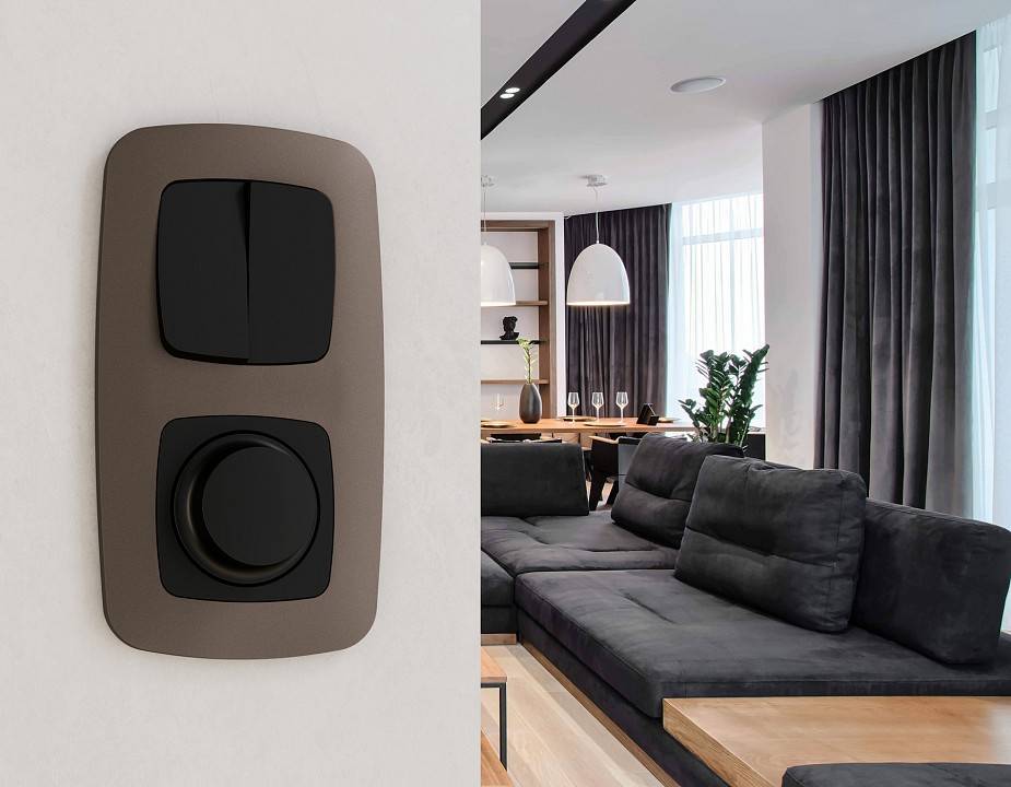 Клавиши для выключателя двухклавишного Ambrella Volt Quant OP8030