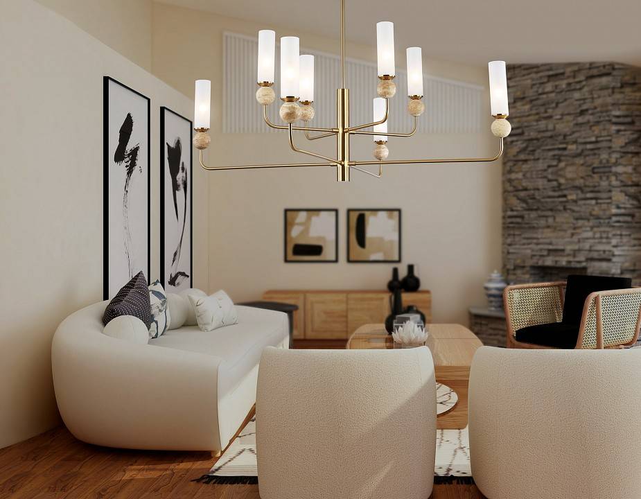 Люстра на штанге Ambrella Light LH 1 лампа LH53252