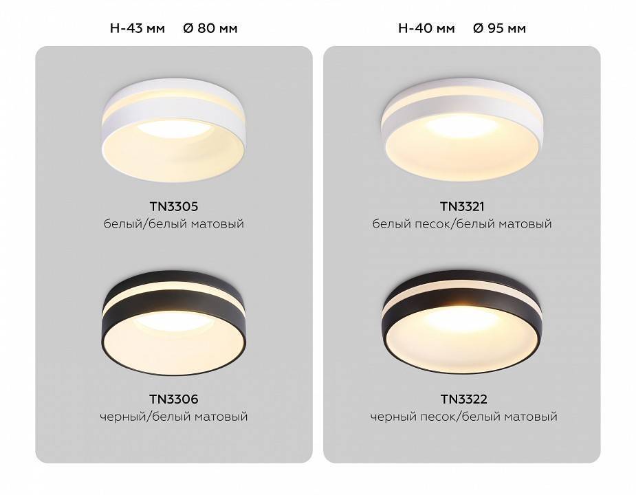 Встраиваемый светильник Ambrella Light TN TN3306