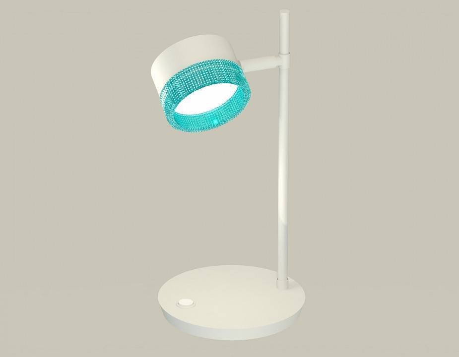 Настольная лампа Ambrella Light XB XB9801251 10 Вт LED на струбцине белая XB9801251