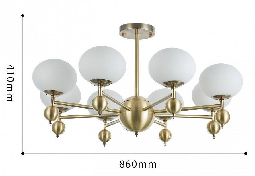 Люстра на штанге Arte Milano Neapolis 270307/8 GD