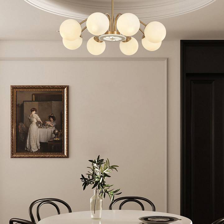 Люстра на штанге Arte Milano Neapolis 271069/8 GD