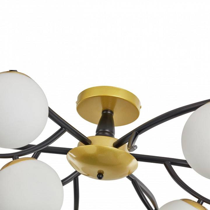 Люстра на штанге Arte Milano Neapolis 273408/9 BK/GD