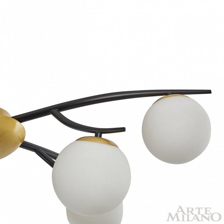 Люстра на штанге Arte Milano Neapolis 273408/9 BK/GD