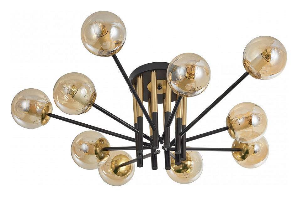 Потолочная люстра Arte Milano Neapolis 273708/10 BK/GD