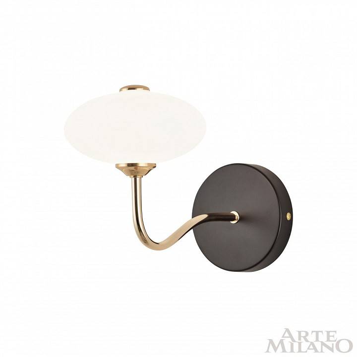 Бра Arte Milano Neapolis-73908 273908/1B BK/GD