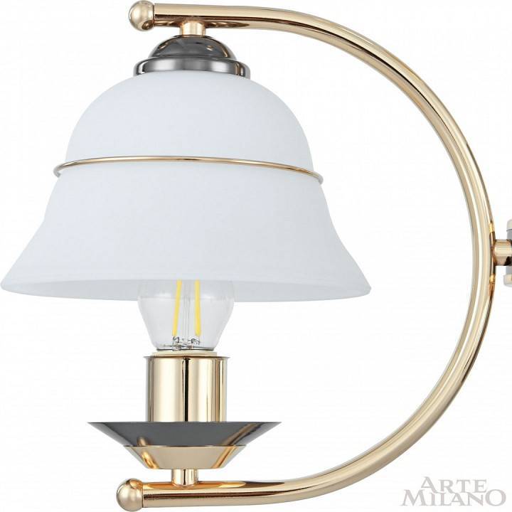 Подвесная люстра Arte Milano Florentia-1240 5 ламп 301240/5 Bk/Gd