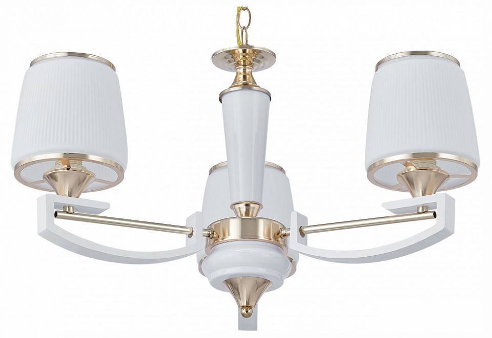 Подвесная люстра Arte Milano Florentia-2457 3 ламп 302457/3 Wh/Gd