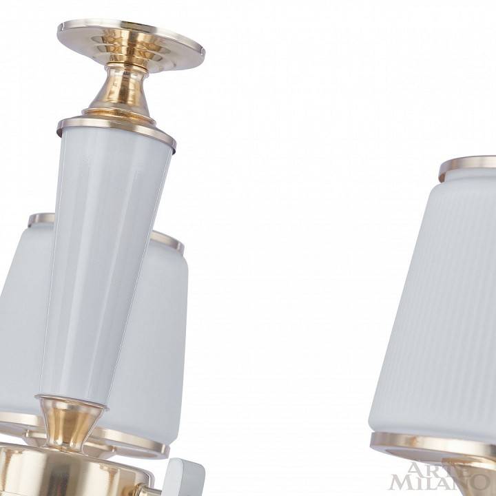 Подвесная люстра Arte Milano Florentia-2457 3 ламп 302457/3 Wh/Gd
