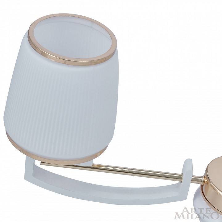 Подвесная люстра Arte Milano Florentia-2457 3 ламп 302457/3 Wh/Gd