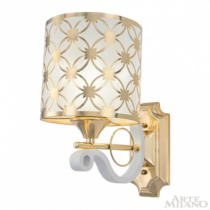 Бра Arte Milano Florentia 303097/1W Wh/Gd
