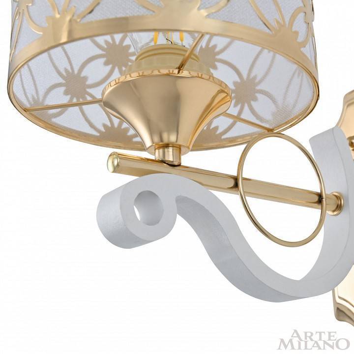 Бра Arte Milano Florentia 303097/1W Wh/Gd