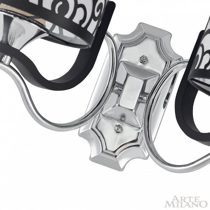 Бра Arte Milano Florentia 304957/2W Bk/Ni