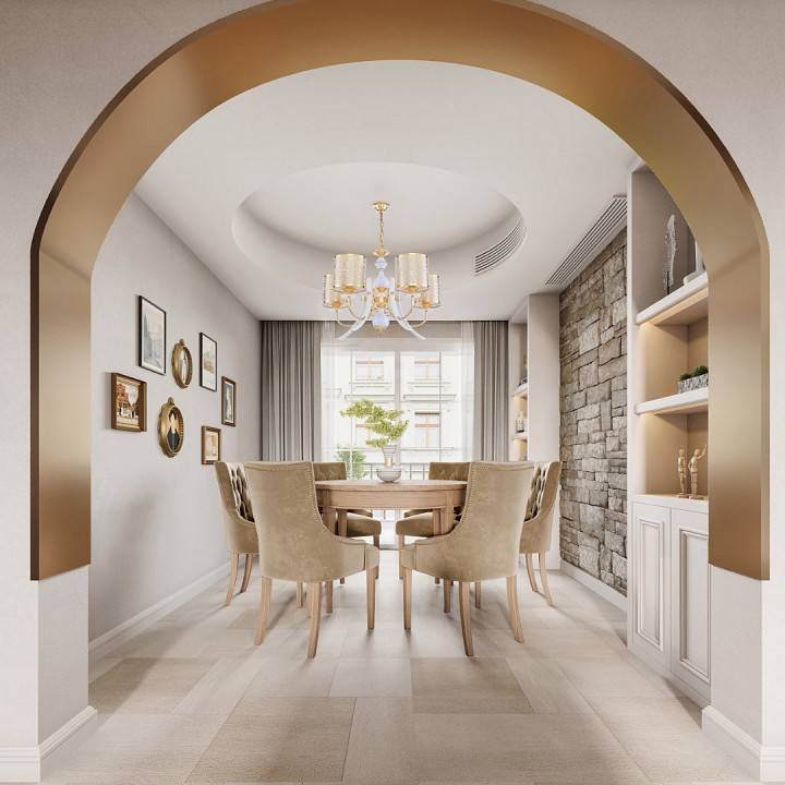 Подвесная люстра Arte Milano Florentia-6067 5 ламп 306067/5 Wh/Gd