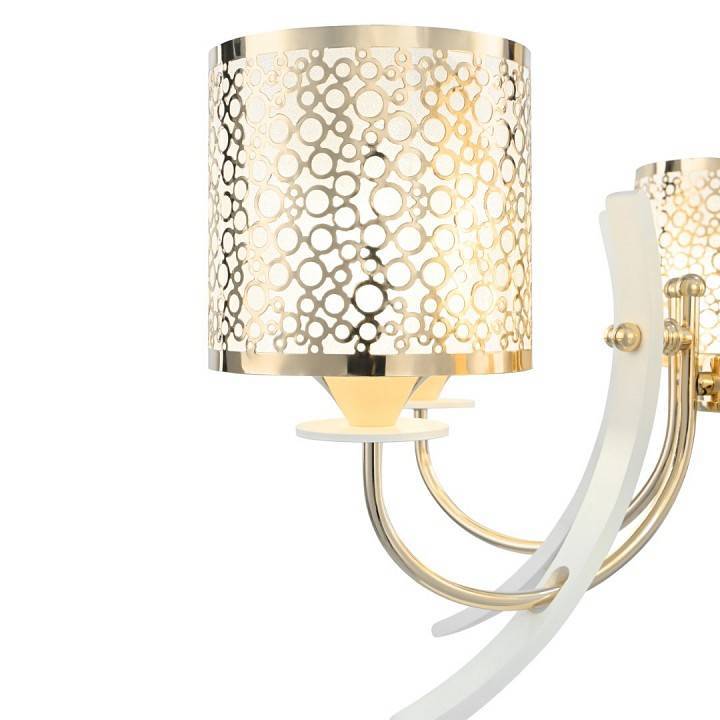 Подвесная люстра Arte Milano Florentia-6067 5 ламп 306067/5 Wh/Gd