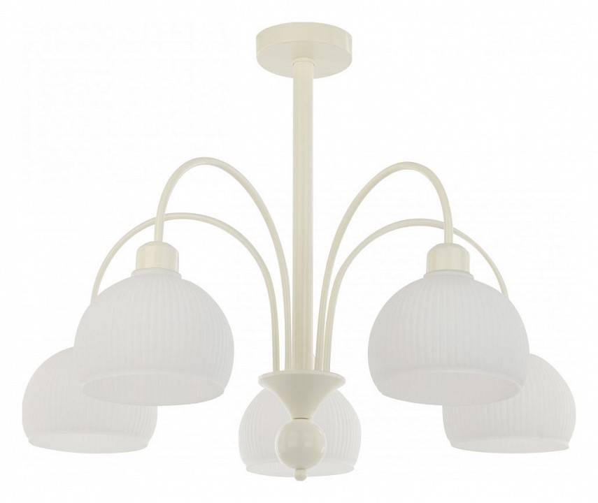 Люстра на штанге Arte Milano AM-Napoli 5 ламп D700 слоновая кость 313066/D700/5 IV