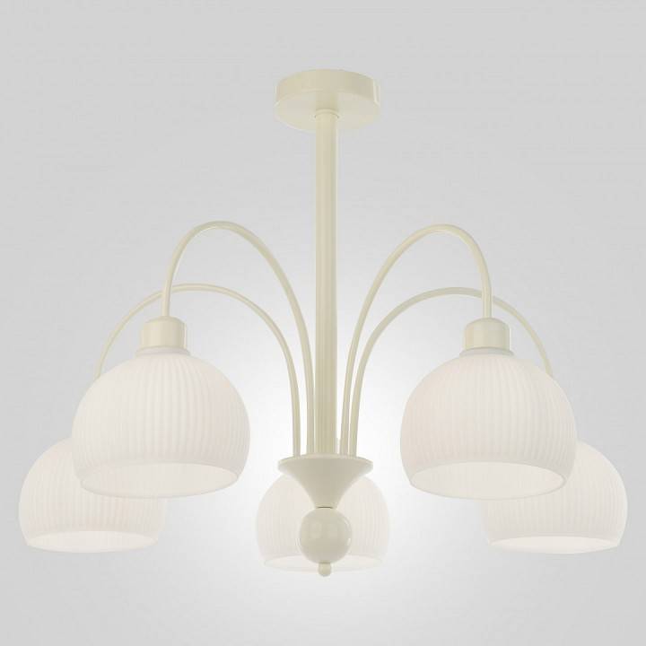 Люстра на штанге Arte Milano AM-Napoli 5 ламп D700 слоновая кость 313066/D700/5 IV