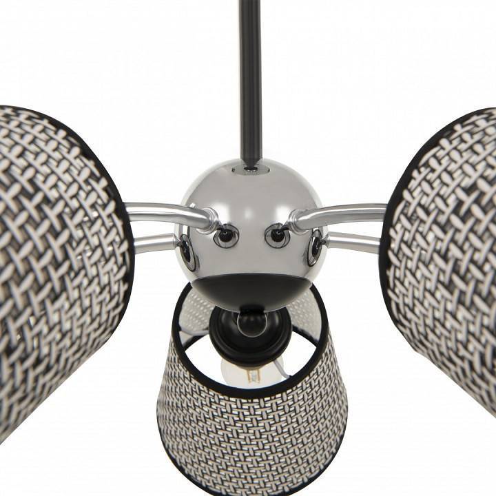 Люстра на штанге Arte Milano Napoli 5 ламп 320007/5 CR.BK