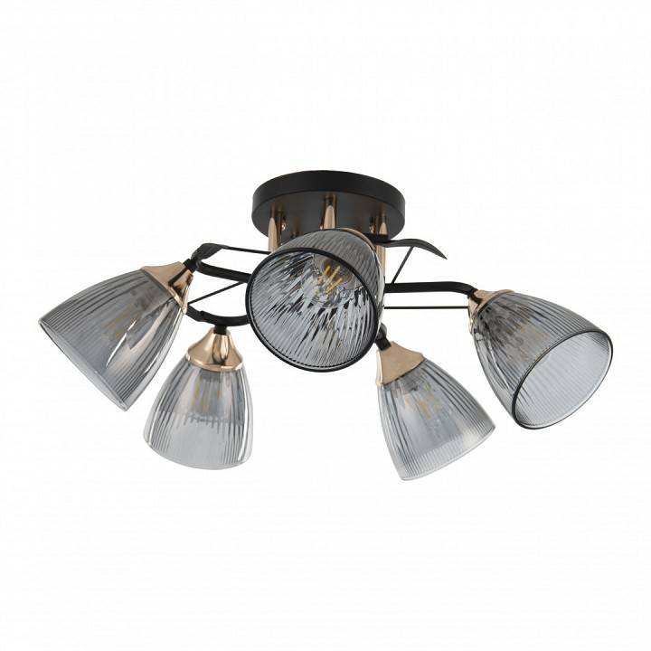 Потолочная люстра Arte Milano AMALFI 5 ламп 322610/5 BK+FG