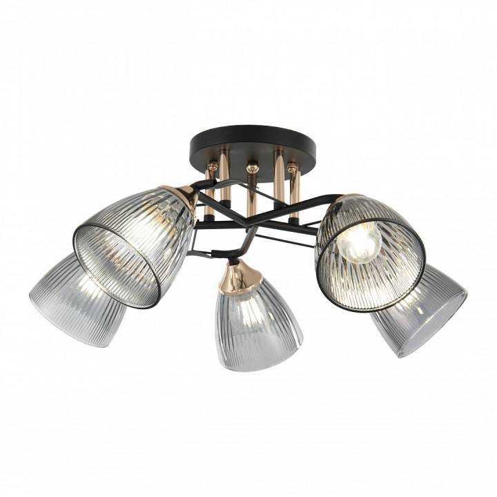 Потолочная люстра Arte Milano AMALFI 5 ламп 322610/5 BK+FG