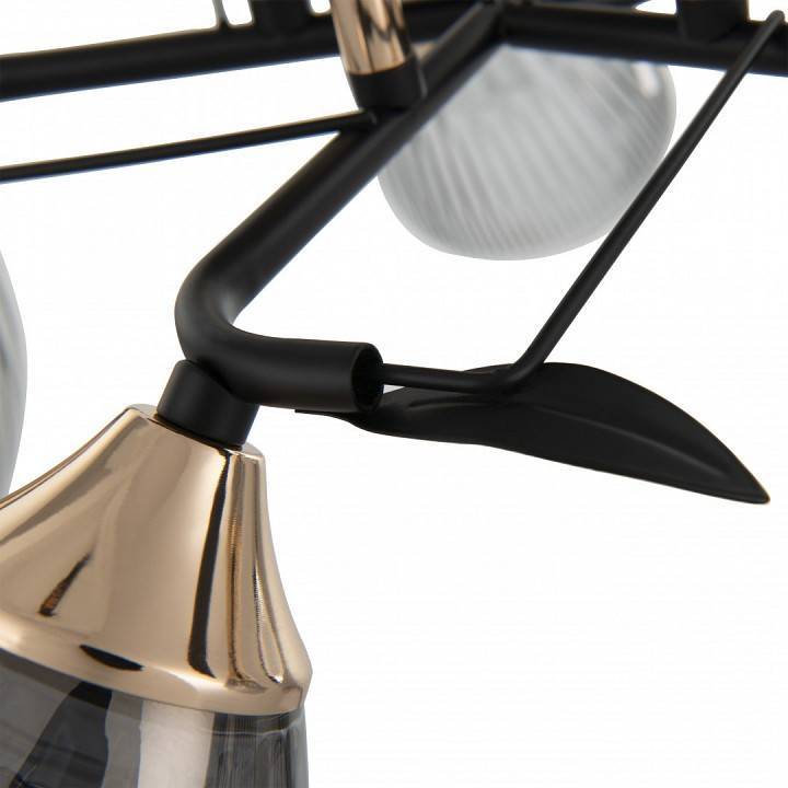 Потолочная люстра Arte Milano AMALFI 5 ламп 322610/5 BK+FG