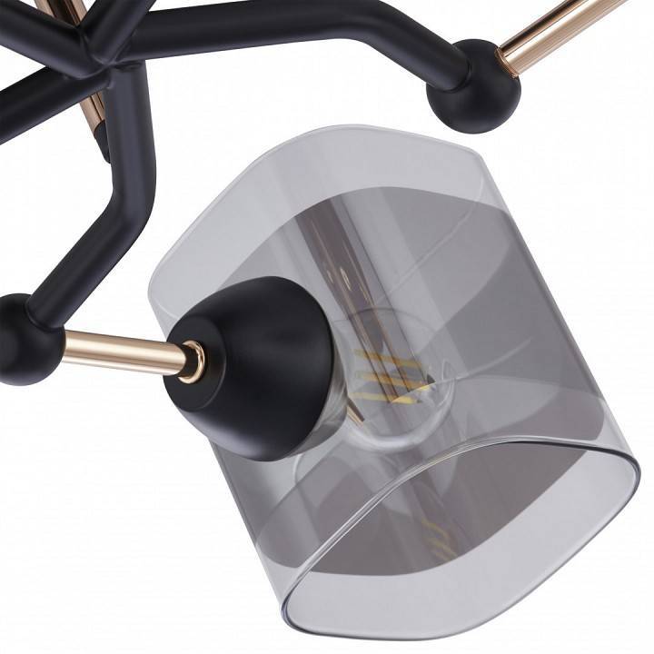 Потолочная люстра Arte Milano AMALFI 5 ламп 324308/5 BK+FG