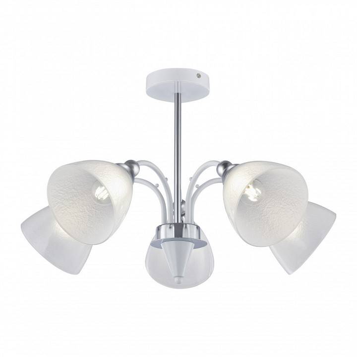 Люстра на штанге Arte Milano Napoli-326008 326008/5 WH+CR