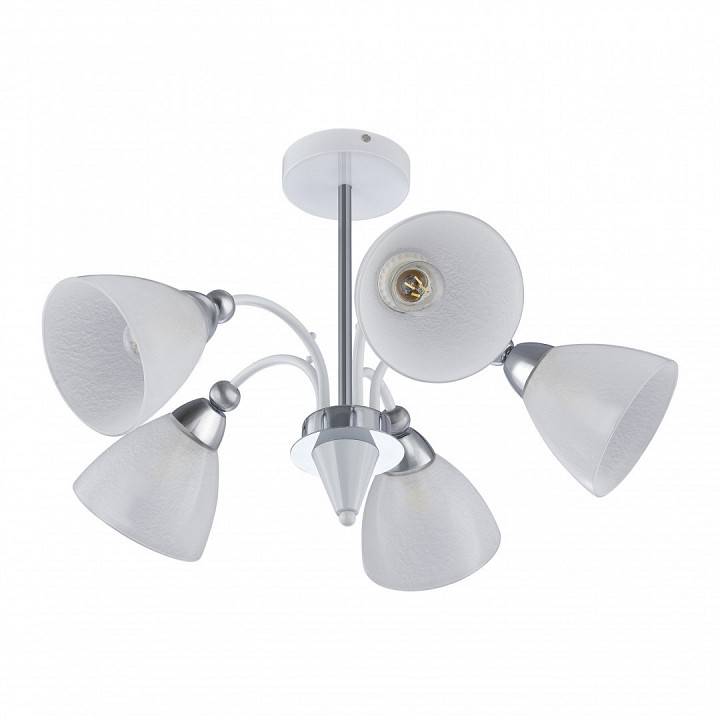 Люстра на штанге Arte Milano Napoli-326008 326008/5 WH+CR
