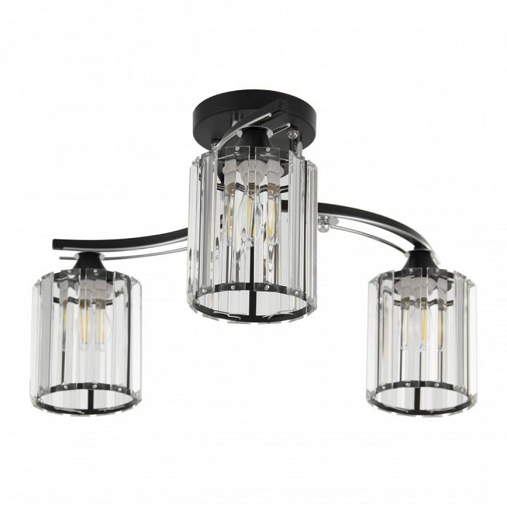 Потолочная люстра Arte Milano AMALFI 3 лампы 327103/3 BK+CR