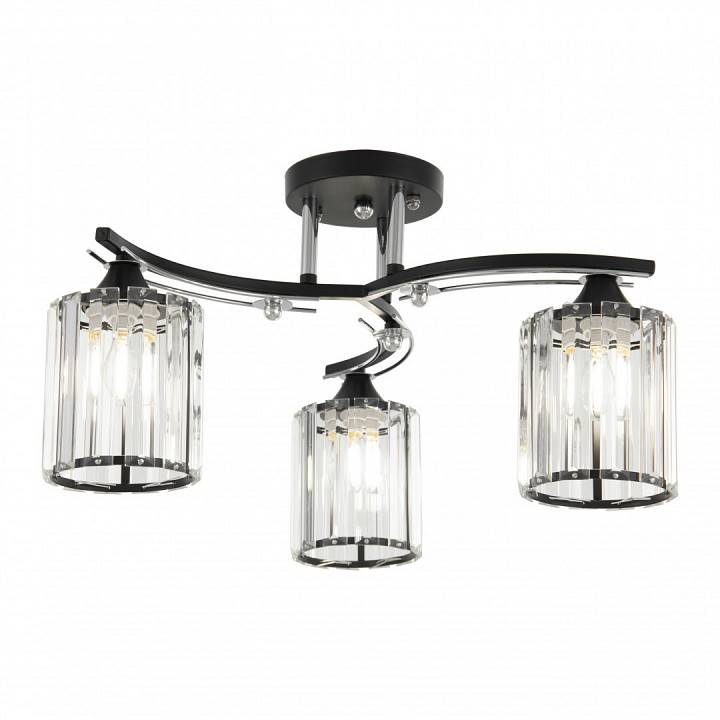 Потолочная люстра Arte Milano AMALFI 3 лампы 327103/3 BK+CR