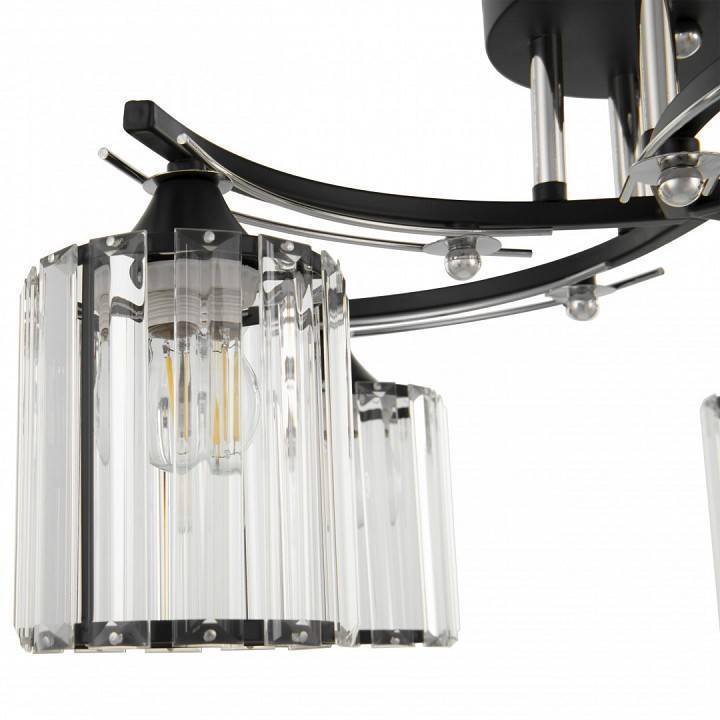 Потолочная люстра Arte Milano AMALFI 3 лампы 327103/3 BK+CR