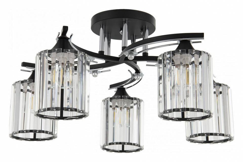 Потолочная люстра Arte Milano AMALFI 5 ламп 327103/5 BK+CR