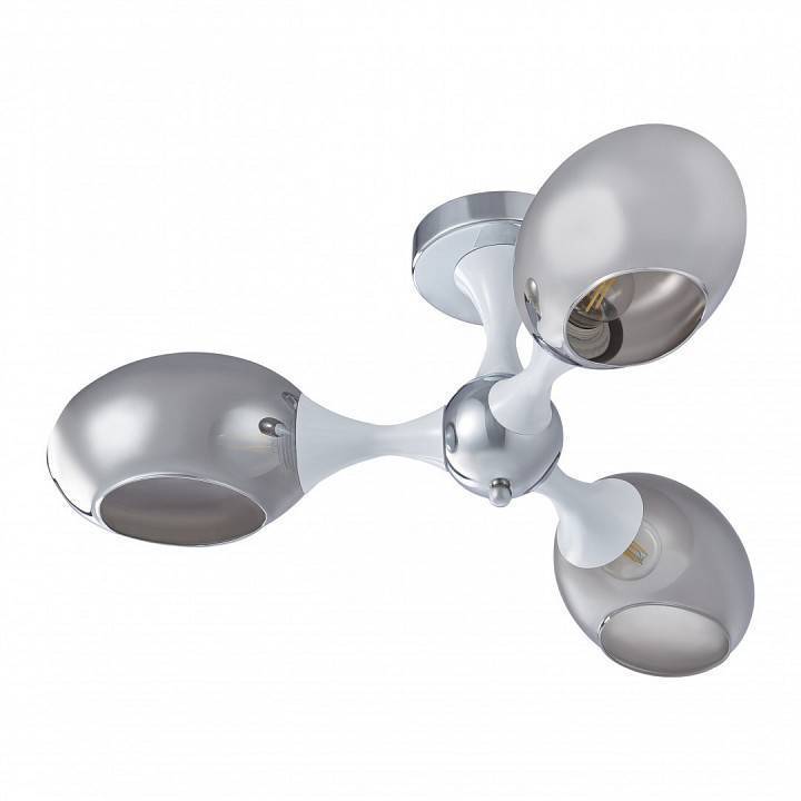 Люстра на штанге Arte Milano Napoli 329408/3 CR+WH