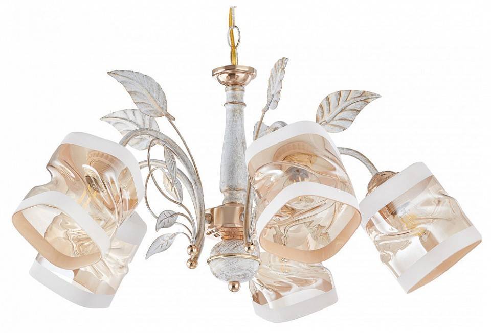 Подвесная люстра Arte Milano Amalfi-3026 5 ламп 333026/5 WT+FGD