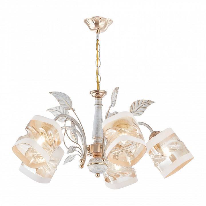Подвесная люстра Arte Milano Amalfi-3026 5 ламп 333026/5 WT+FGD