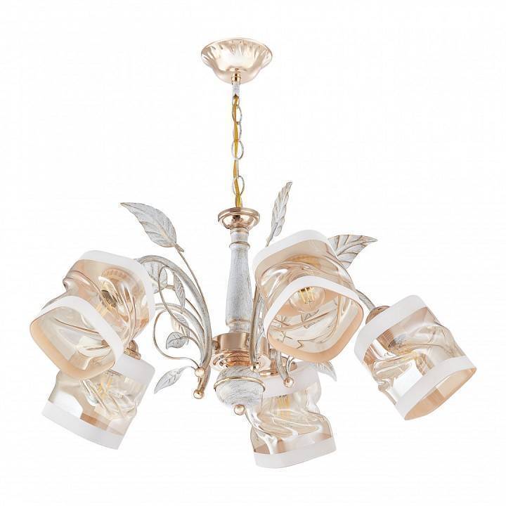 Подвесная люстра Arte Milano Amalfi-3026 5 ламп 333026/5 WT+FGD