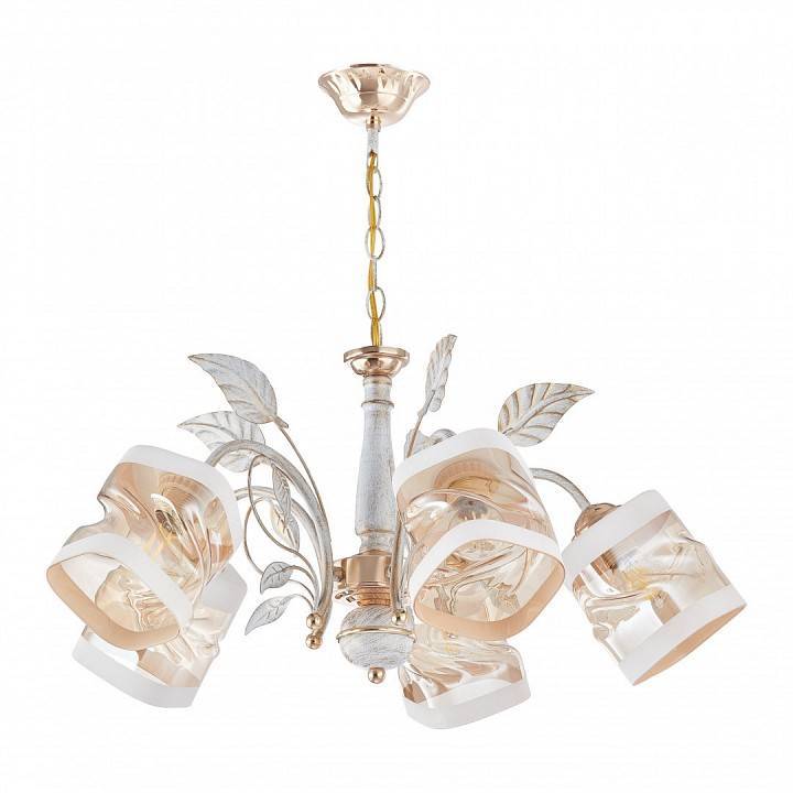 Подвесная люстра Arte Milano Amalfi-3026 5 ламп 333026/5 WT+FGD