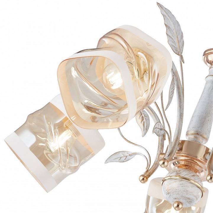 Подвесная люстра Arte Milano Amalfi-3026 5 ламп 333026/5 WT+FGD