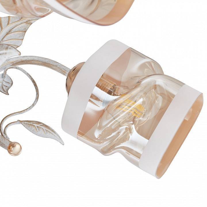 Подвесная люстра Arte Milano Amalfi-3026 5 ламп 333026/5 WT+FGD