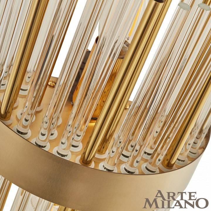 Накладной светильник Arte Milano AM-D170 2xE14 D200 H500 мм G 3552B.D200.H500.E14.2 G