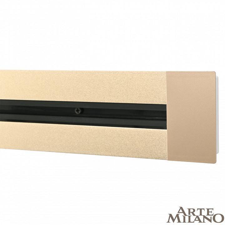 Трек встраиваемый Arte Milano Am-track-sockets 382301TB/100 Gold