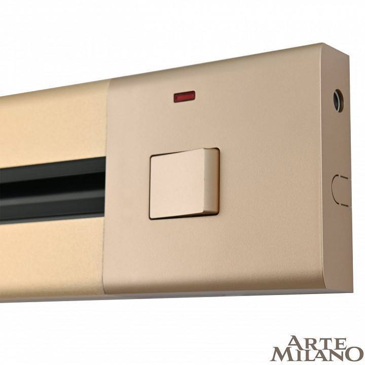 Трек накладной Arte Milano Am-track-sockets 385205TOB/50 Gold