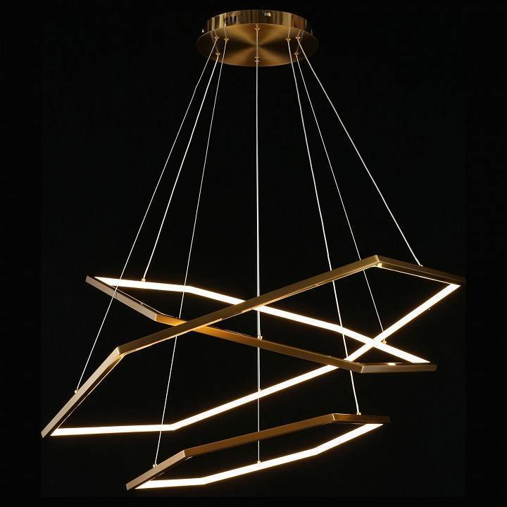 Подвесной светильник Aployt Polunia хром 3 лампы APL.021.03.136